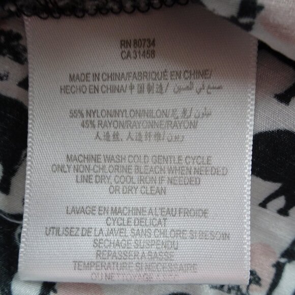 BCBGeneration Elephants Top Size S - Picture 6 of 8